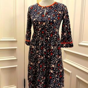Navy Boden dress.